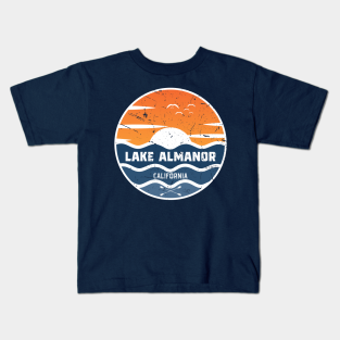 Lake Almanor Kids T-Shirt - Lake Almanor by dk08